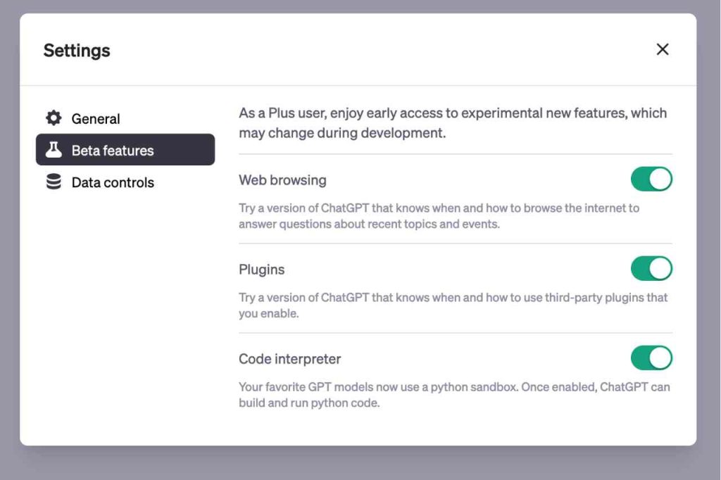 ChatGPT Plugins enable